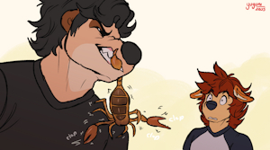 He doesn't even cook it! by Yuguni