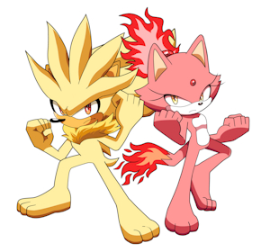 Bare Super Silver and Burning Blaze by hker021