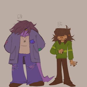 dino gf. average kris for scale by Zinnster