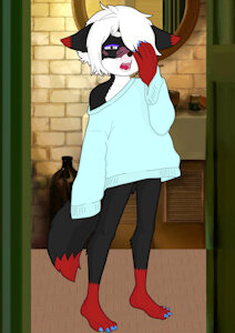 sleepy mo by HellFirePup