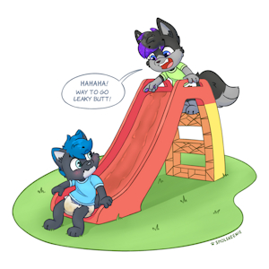 🛝 Wet Slide 💦 YCH Compilation by SmolSkeenie