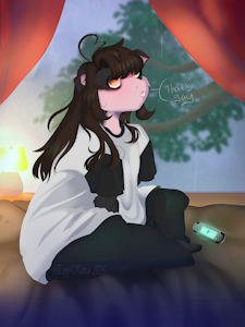Another rainy day  (art example) by Eepykittenn