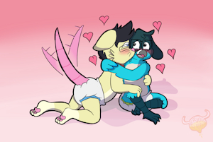 Kissie diaper babies by NervousBladder