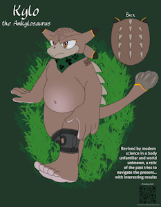 Kylo the Ankylosaurus by MidnightMuser