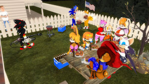 Backyard Barbecue by Sonicthebitch