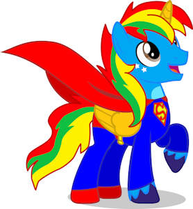 Shield Wing as Superman by PereMarquette1225