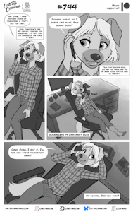 Cats n Cameras Strip 744 - Billie Initilizes by cheetahjab