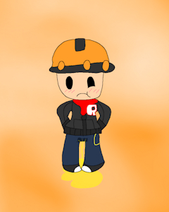 Builderman Peeing by SakuraMeiChanJP