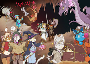 The Heart Thumpers (Art by RisingDragon) by TsunderePanda