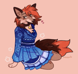Kimono Fox by milotus