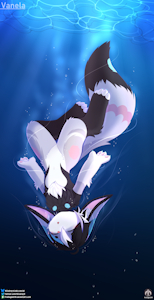Sinking into the depth [Commission] by FireEagle2015