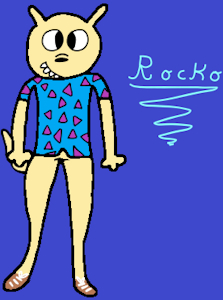 rocko from rockos modern life by FlareonCatity