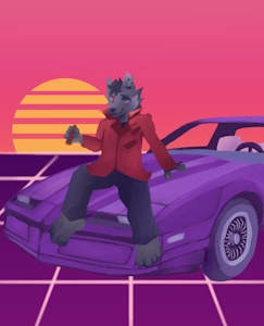 Sunset, Cigar, Ride by TheWolfsDen