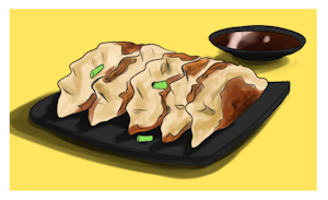 Food practice - Gyoza by arcrose