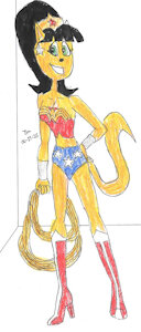 WONDER WOMAN Kitty Katswell by Godzilla713