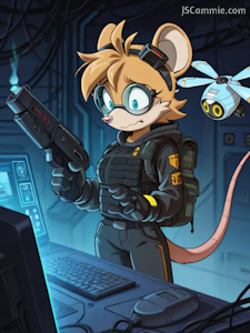 Boomer Shooter Mouse Rat Partner by BananaPantsParade