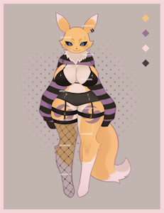 Goth Renamon adopt by marimond