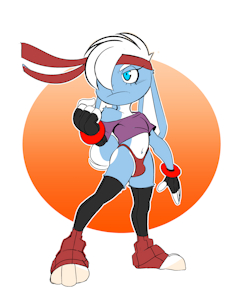 Rabbit Fighter - Jacky by PantyRanger