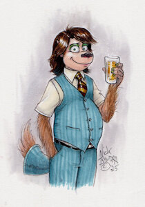 Raising a Glass by Phraggle