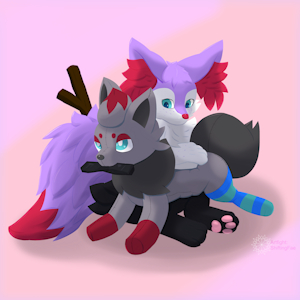 Gingy and Malachi by mastrkitty069