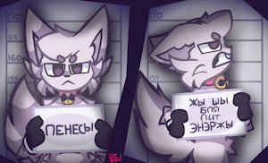 Got arrested for bein’ way too cute :3 by Citrysofka