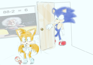 Tails caught in the act by MilestheHedgehog