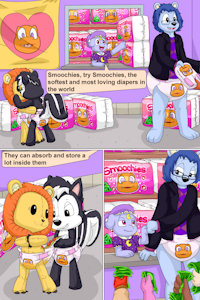 Magic Pamps for All 6 by WolfPuppy21