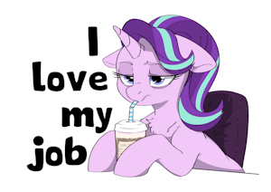 Starlight coffee sticker edit 3 by DDDAfterDark