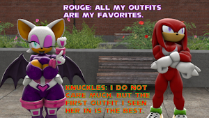 Ask The Cast: Rouge Favorite Clothes by galestar01