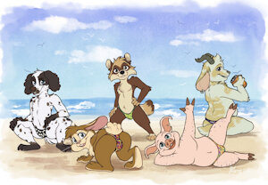 Summer Group Pic (Guys) by UrbanSaint