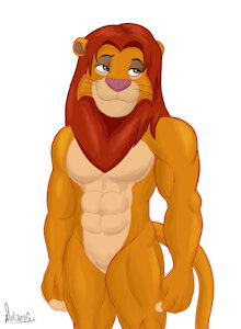 Simba by DaisonTheFox