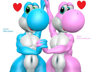 Cyron and Riley greet by Kalza