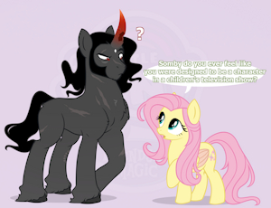 My Little Existential Pony by Evehly
