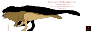 Ancestral Sabertoothed Abelisaurid by Almultimavenger