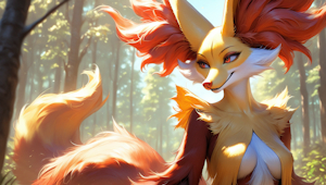 A beautiful Delphox for you all by TowerSmash1