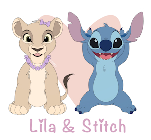 Lila and Stitch by Tayarinne