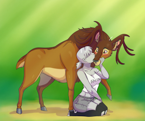 bambi's father (the great prince of the forest) x y/n by Cajuzinho02