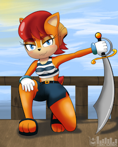 Sally Acorn 7/18/25 by Teknomekanoid