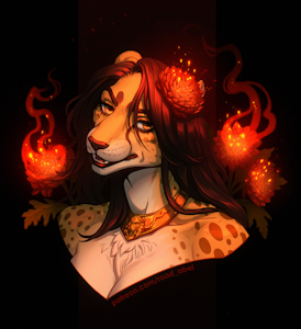 Patreon Reward: "Fire chrysanthemum" by RoadAbelgeym