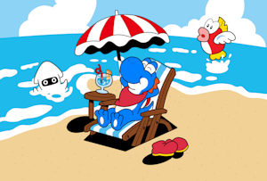 Beachside Dreaming by VoxelYoshi7565