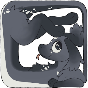 Boxed dragon - Artfight attack on Moon by claragonza3