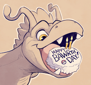 Happy Bawrthday by Animancer