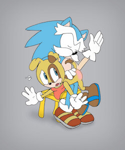 Sonic the Hedgehog - Mutski Gets a Spanking from Uncle Chuck by CheetorPrime