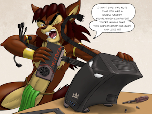 Tamias vs Cranky PC by tamiasthechipmunk