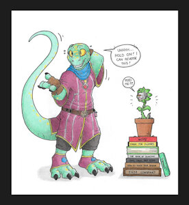 Lizard Wizard by Danwolf15