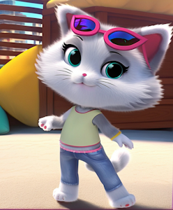 Milady 44 Cats (LoRA PonyXL) New Model by AlexRakoon