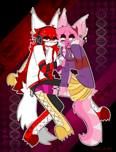 Me and Mr Wolf by unfortunatebee