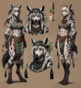 Witoka the Mightyena by scorpianpp