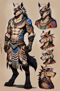 Spark the Mightyena by scorpianpp