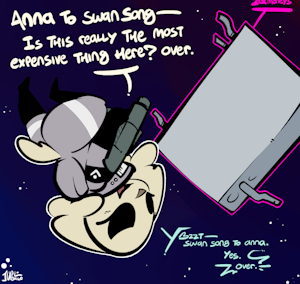 Anna scrapping by 1upGobbo